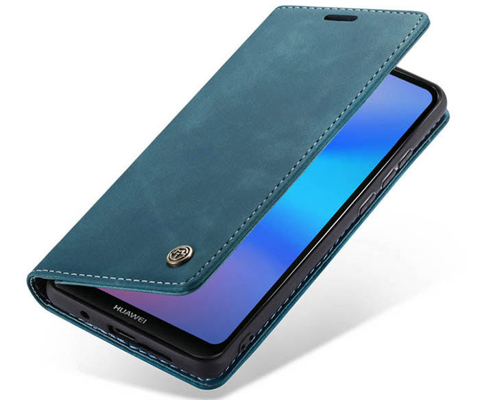 CaseMe Huawei P20 Lite Wallet Kickstand Magnetic Flip Leather Case