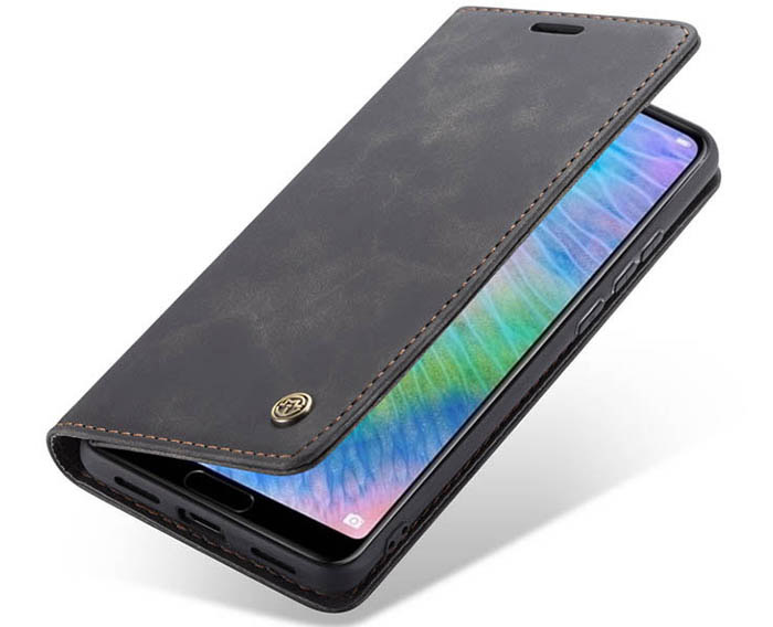 CaseMe Huawei P20 Wallet Kickstand Magnetic Flip Leather Case