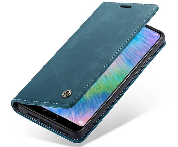 CaseMe Huawei P20 Pro Wallet Kickstand Magnetic Flip Leather Case