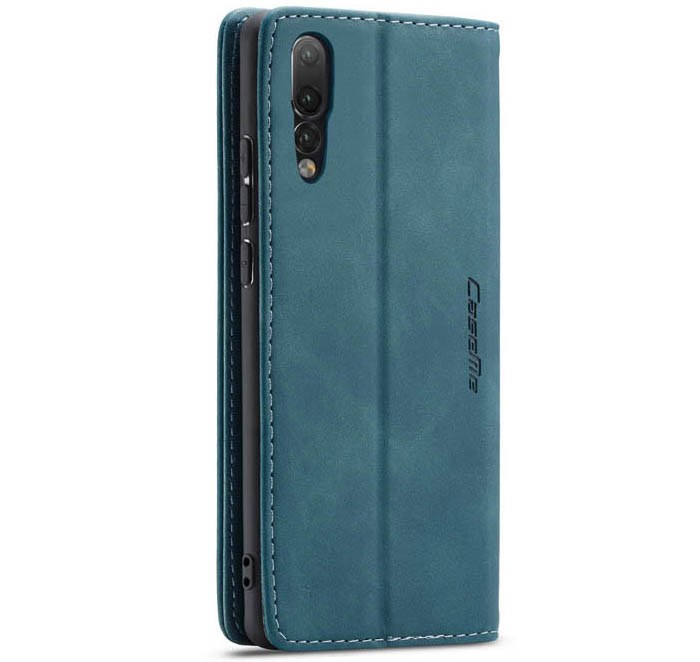 CaseMe Huawei P20 Wallet Kickstand Magnetic Flip Leather Case