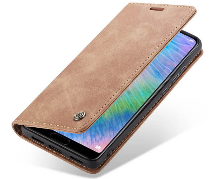 CaseMe Huawei P20 Wallet Kickstand Magnetic Flip Leather Case