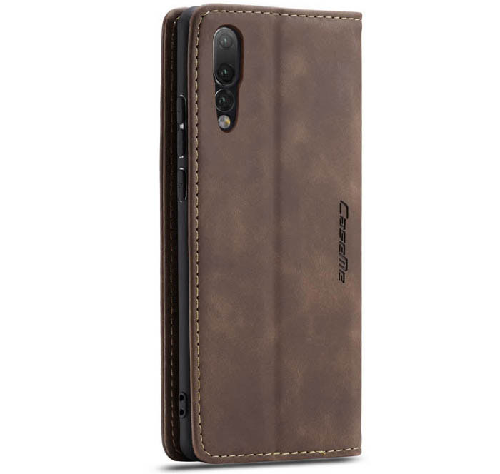 CaseMe Huawei P20 Pro Wallet Kickstand Magnetic Flip Leather Case