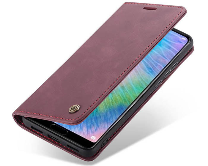 CaseMe Huawei P20 Pro Wallet Kickstand Magnetic Flip Leather Case