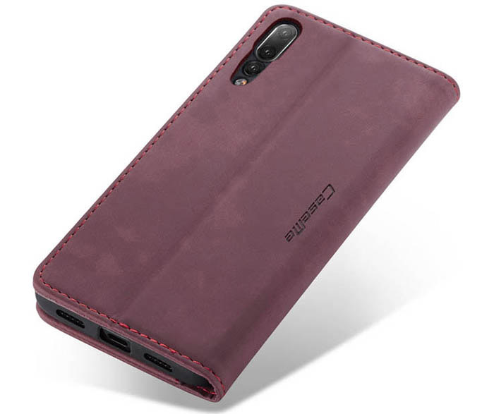 CaseMe Huawei P20 Pro Wallet Kickstand Magnetic Flip Leather Case