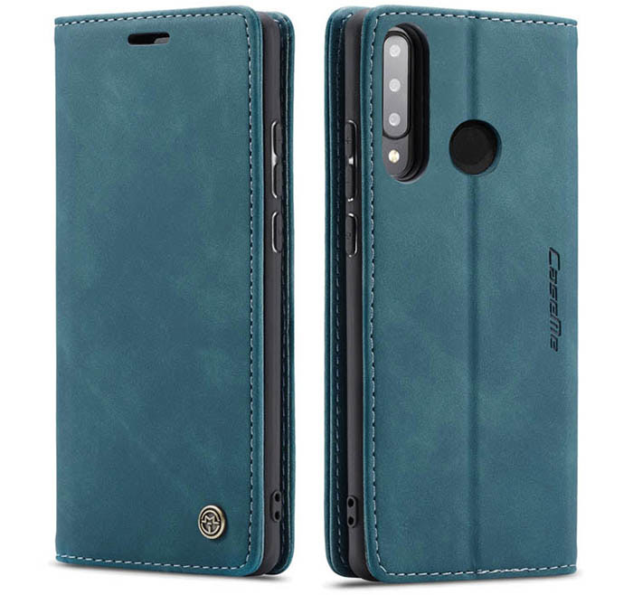 CaseMe Huawei P30 Lite Retro Wallet Kickstand Magnetic Flip Leather Case