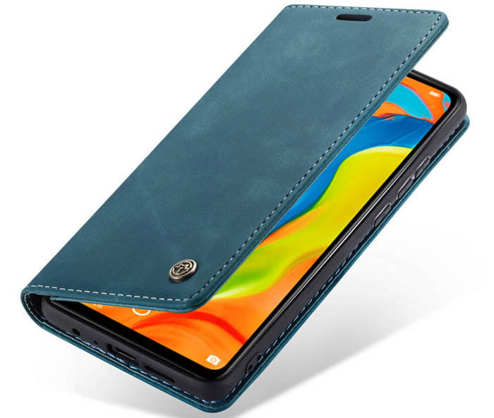 CaseMe Huawei P30 Lite Retro Wallet Kickstand Magnetic Flip Leather Case