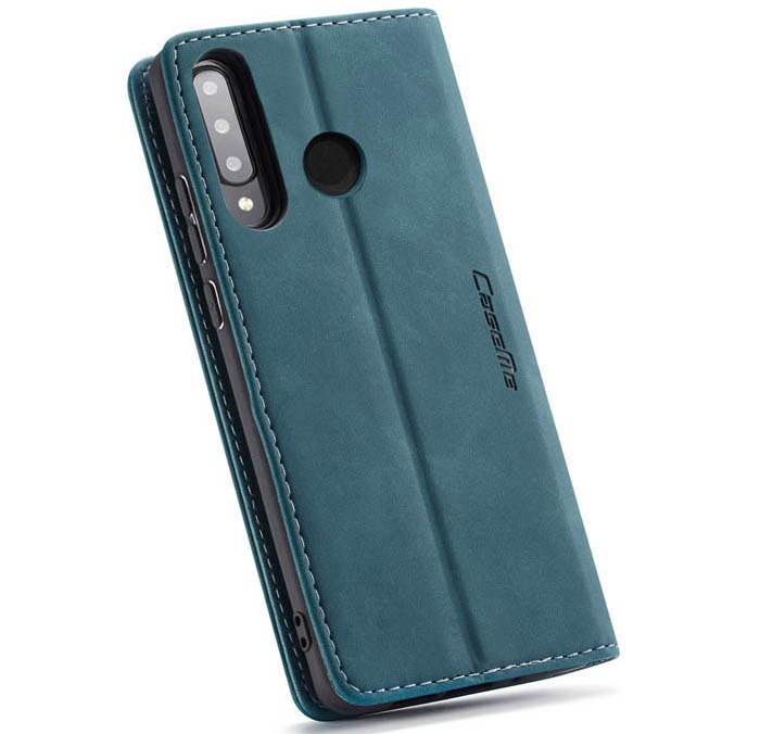 CaseMe Huawei P30 Lite Retro Wallet Kickstand Magnetic Flip Leather Case