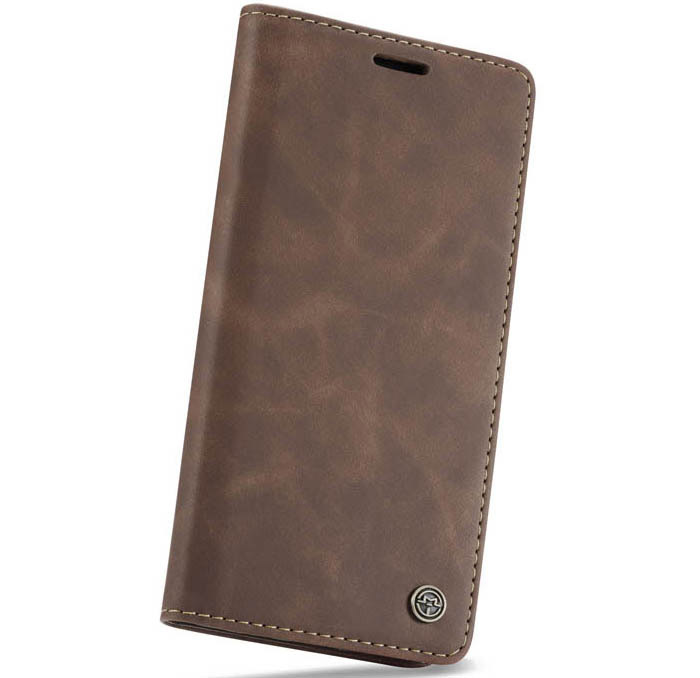 CaseMe Huawei P30 Lite Retro Wallet Kickstand Magnetic Flip Leather Case