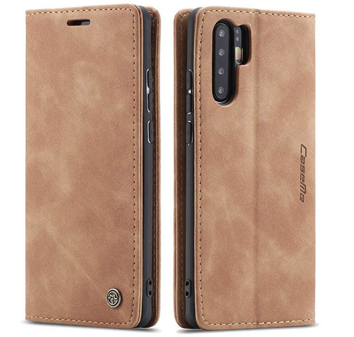 CaseMe Huawei P30 Pro Retro Wallet Kickstand Magnetic Flip Leather Case