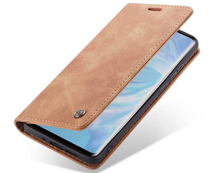 CaseMe Huawei P30 Pro Retro Wallet Kickstand Magnetic Flip Leather Case