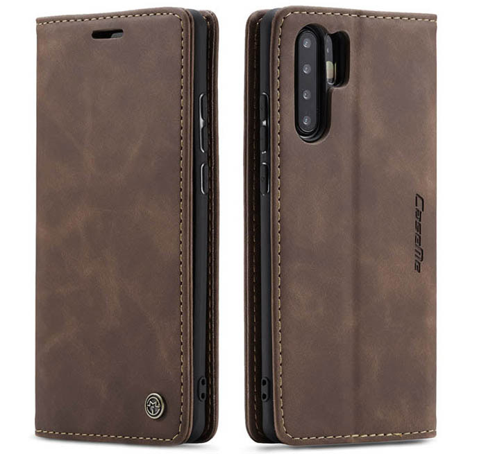 CaseMe Huawei P30 Pro Retro Wallet Kickstand Magnetic Flip Leather Case