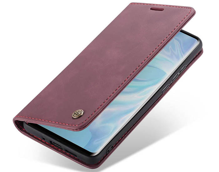 CaseMe Huawei P30 Pro Retro Wallet Kickstand Magnetic Flip Leather Case