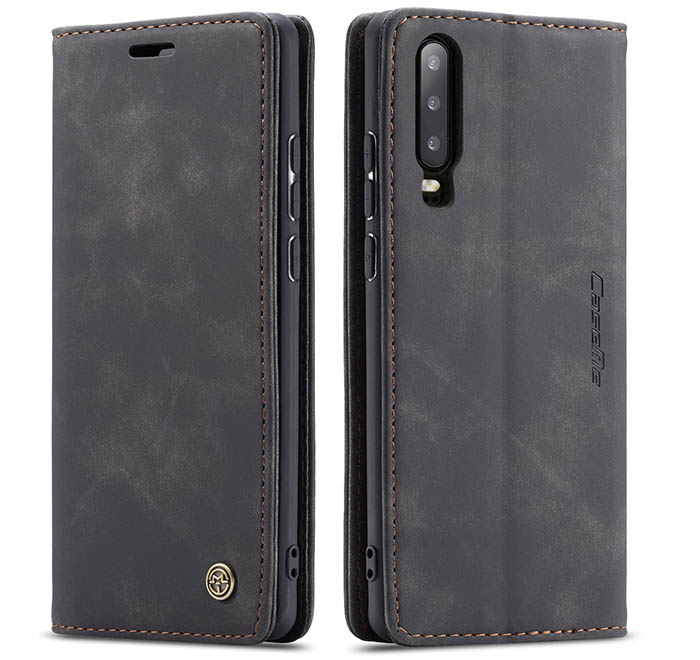 CaseMe Huawei P30 Retro Wallet Kickstand Magnetic Flip Leather Case