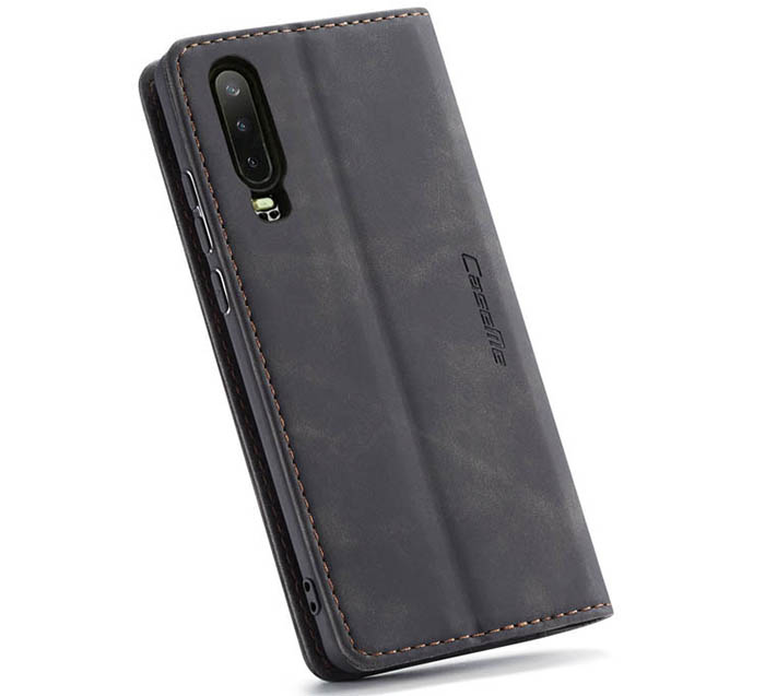 CaseMe Huawei P30 Retro Wallet Kickstand Magnetic Flip Leather Case