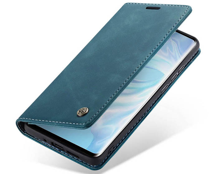 CaseMe Huawei P30 Retro Wallet Kickstand Magnetic Flip Leather Case