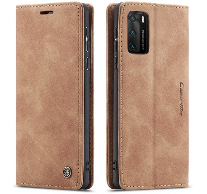 CaseMe Huawei P40 Wallet Kickstand Magnetic Flip Leather Case