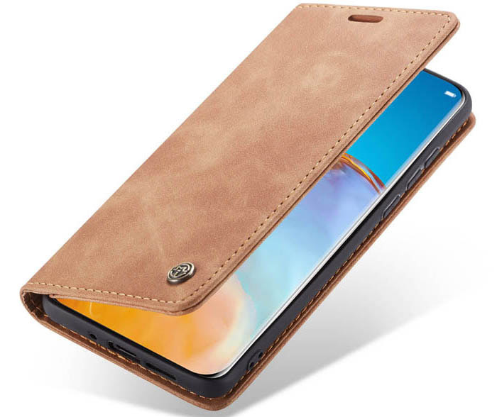 CaseMe Huawei P40 Wallet Kickstand Magnetic Flip Leather Case