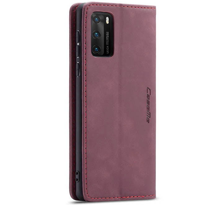 CaseMe Huawei P40 Wallet Kickstand Magnetic Flip Leather Case