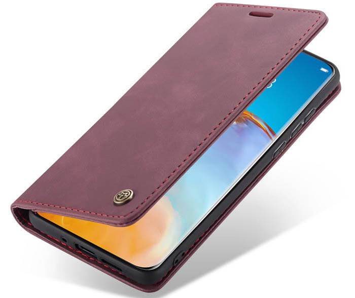 CaseMe Huawei P40 Wallet Kickstand Magnetic Flip Leather Case