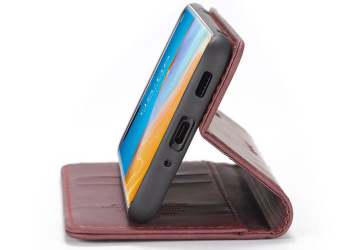 CaseMe Huawei P40 Wallet Kickstand Magnetic Flip Leather Case