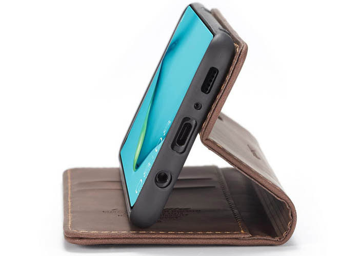 CaseMe Huawei P40 Lite Wallet Kickstand Magnetic Flip Leather Case