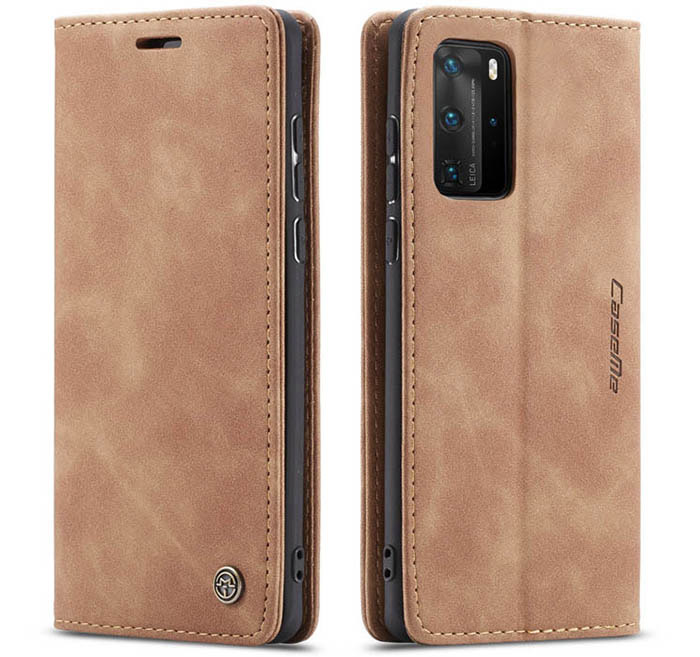 CaseMe Huawei P40 Pro Wallet Kickstand Magnetic Flip Leather Case