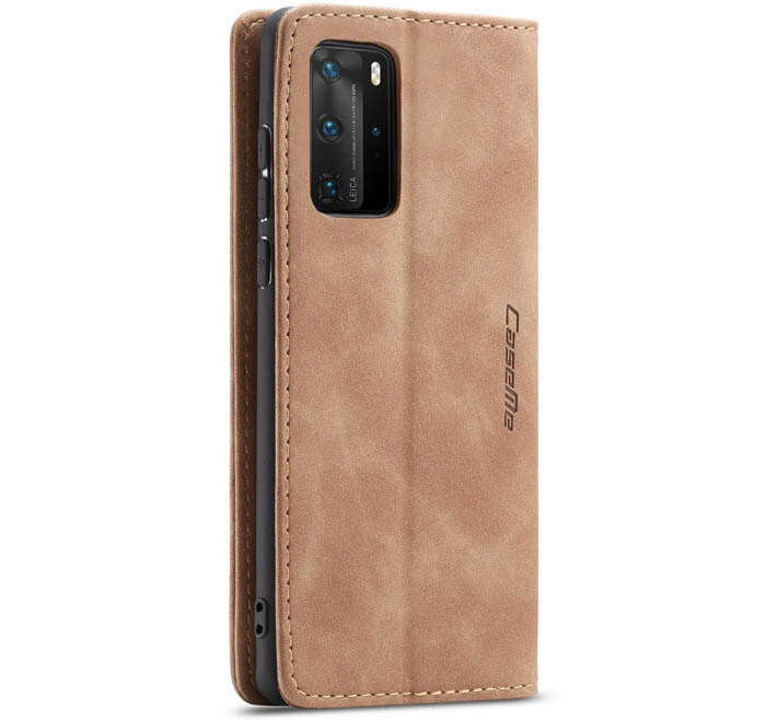 CaseMe Huawei P40 Pro Wallet Kickstand Magnetic Flip Leather Case