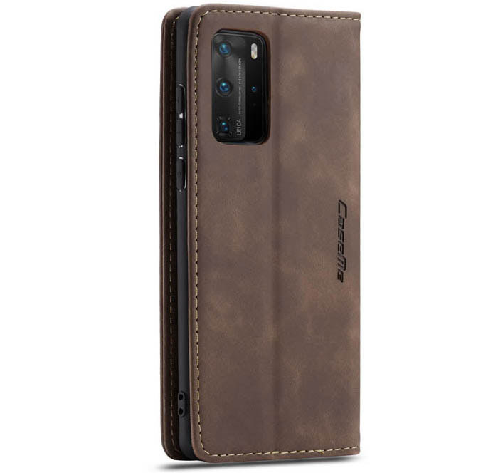 CaseMe Huawei P40 Pro Wallet Kickstand Magnetic Flip Leather Case