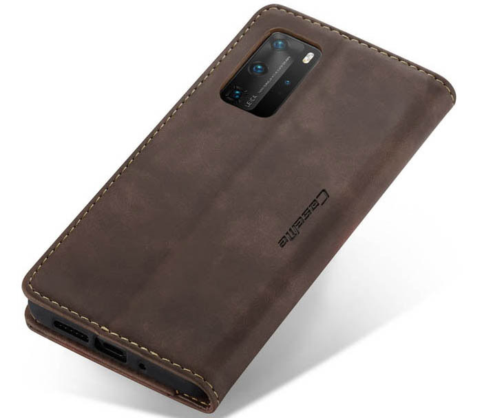 CaseMe Huawei P40 Pro Wallet Kickstand Magnetic Flip Leather Case