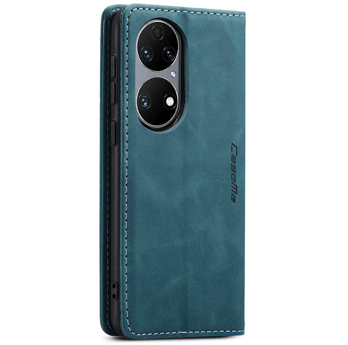 CaseMe Huawei P50 Wallet Kickstand Magnetic Flip Leather Case