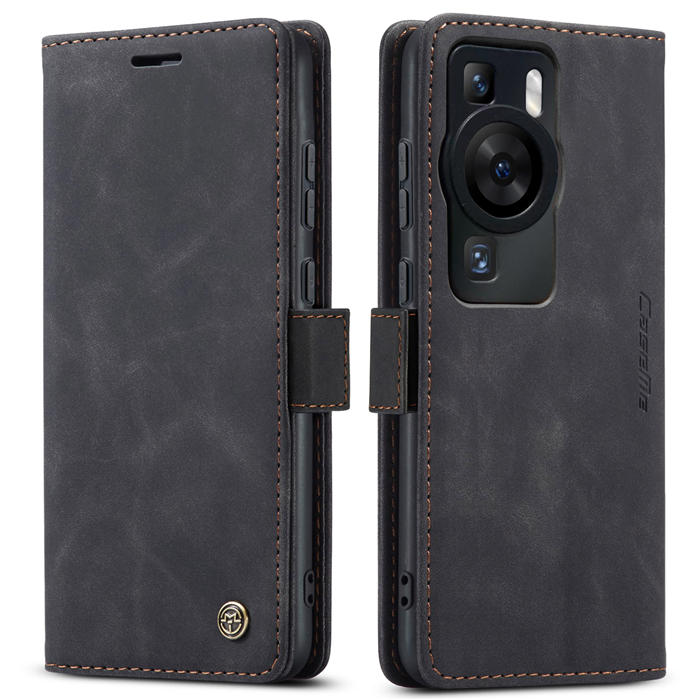 CaseMe Huawei P60 Pro Wallet Suede Leather Case