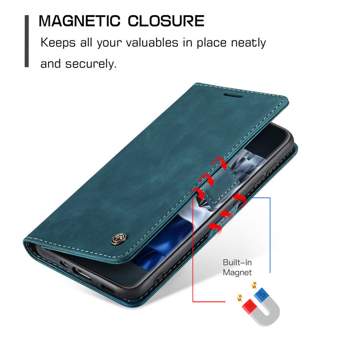 CaseMe Huawei P60 Wallet Suede Leather Case