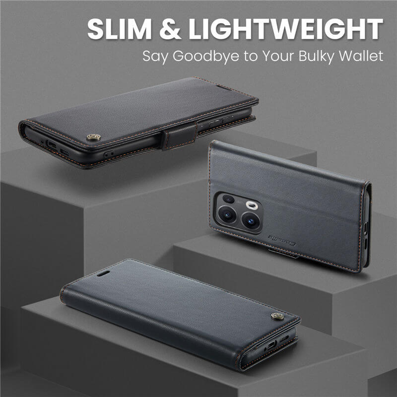 CaseMe OPPO Reno13 Pro Wallet RFID Blocking Case
