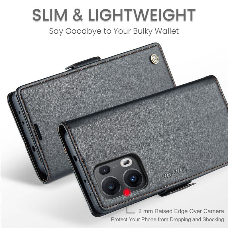 CaseMe OPPO Reno13 Pro Wallet RFID Blocking Case