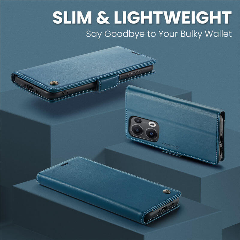 CaseMe OPPO Reno13 Pro Wallet RFID Blocking Case