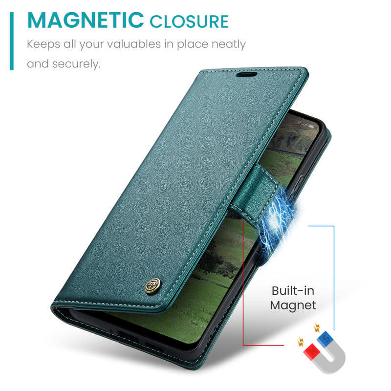 CaseMe OPPO Reno13 Pro Wallet RFID Blocking Case