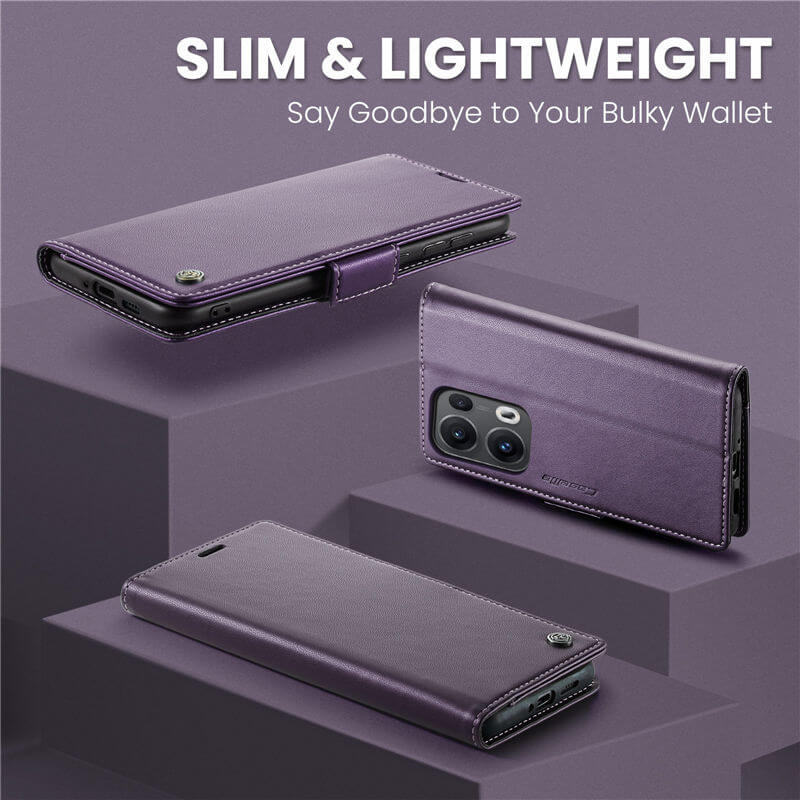 CaseMe OPPO Reno13 Pro Wallet RFID Blocking Case