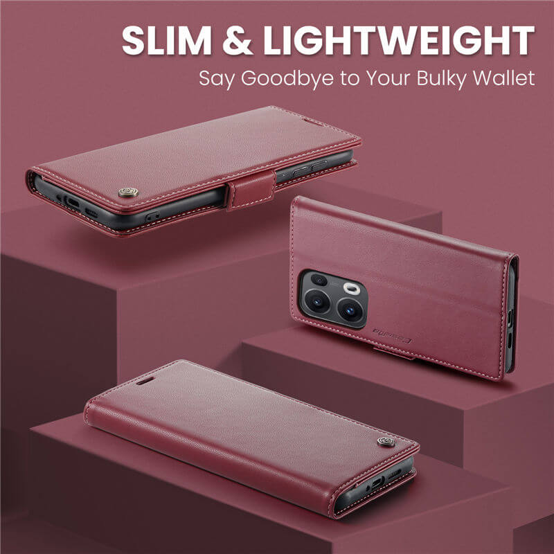 CaseMe OPPO Reno13 Pro Wallet RFID Blocking Case