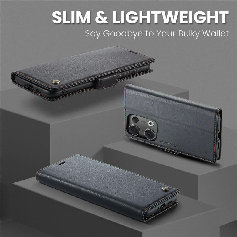 CaseMe OPPO Reno13 Wallet RFID Blocking Case