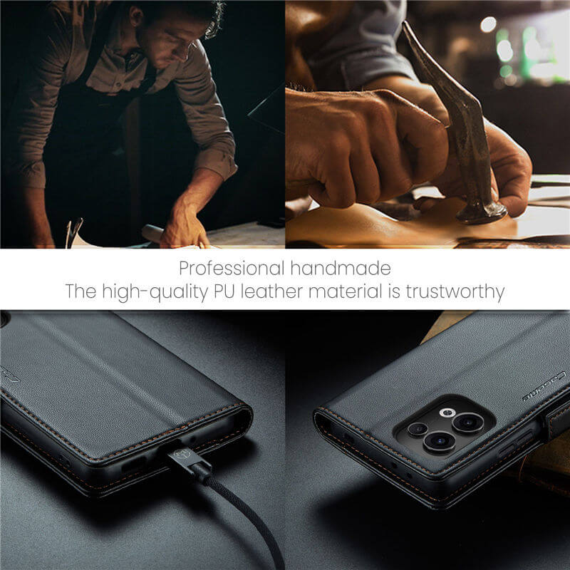 CaseMe OPPO Reno13 Wallet RFID Blocking Case