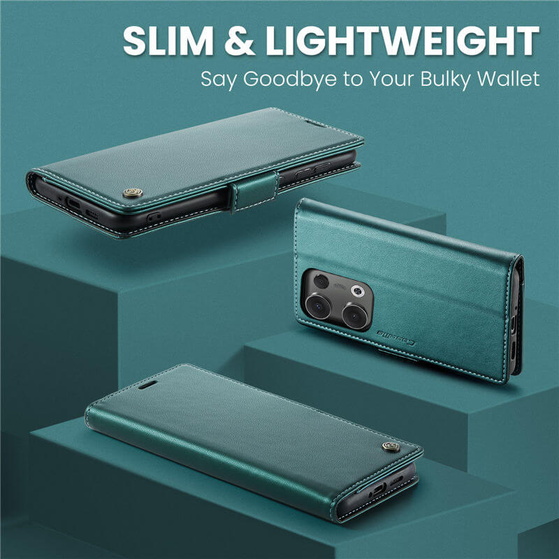 CaseMe OPPO Reno13 Wallet RFID Blocking Case
