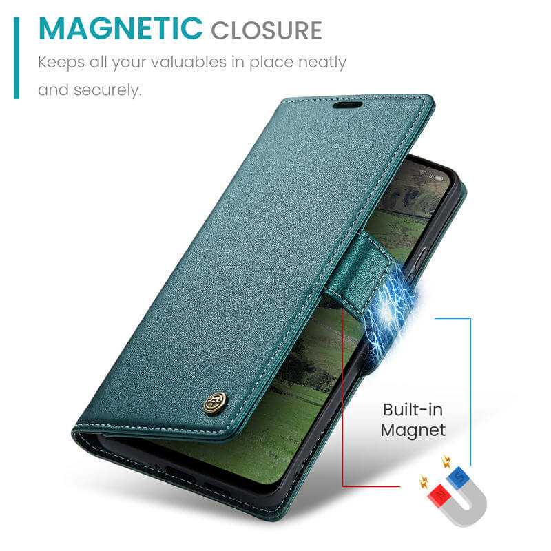 CaseMe OPPO Reno13 Wallet RFID Blocking Case