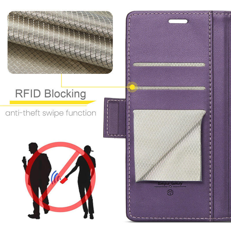 CaseMe OPPO Reno13 Wallet RFID Blocking Case