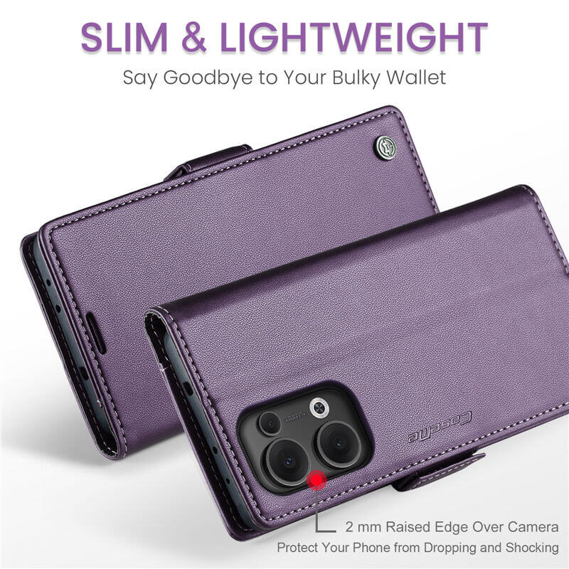 CaseMe OPPO Reno13 Wallet RFID Blocking Case