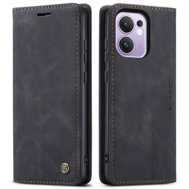 CaseMe OPPO Reno13 F 4G/5G Wallet Suede Leather Case
