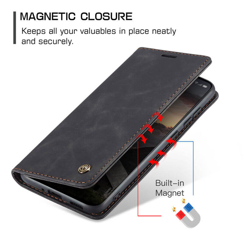 CaseMe OPPO Reno13 F 4G/5G Wallet Suede Leather Case