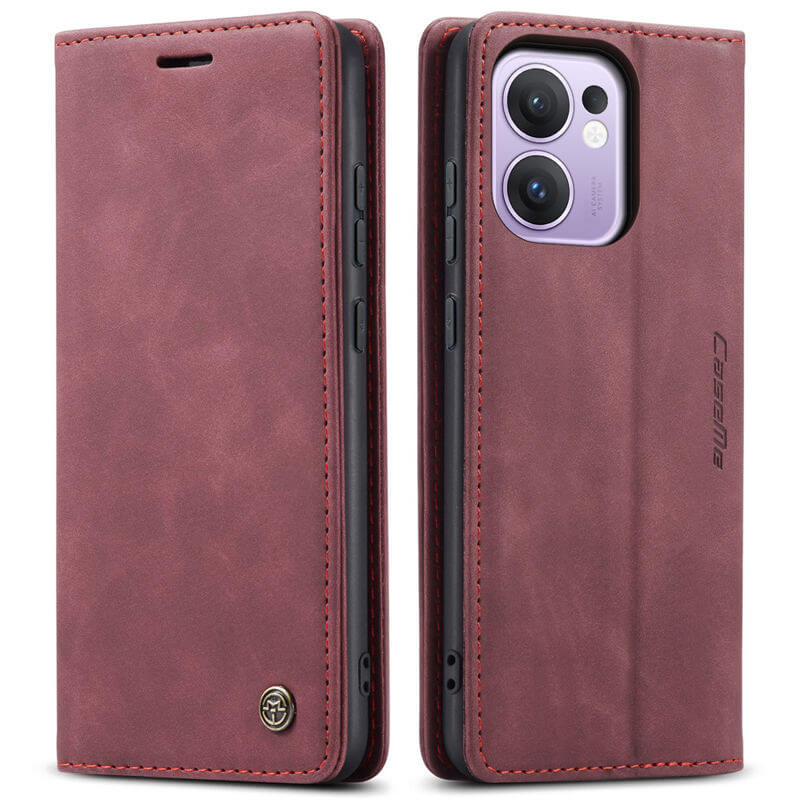 CaseMe OPPO Reno13 F 4G/5G Wallet Suede Leather Case