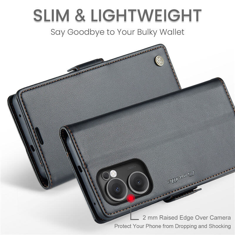 CaseMe OPPO Reno13 F 4G/5G Wallet RFID Blocking Case