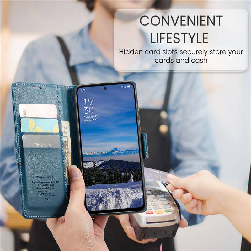 CaseMe OPPO Reno13 F 4G/5G Wallet RFID Blocking Case