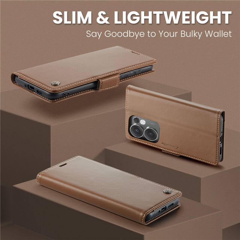CaseMe OPPO Reno13 F 4G/5G Wallet RFID Blocking Case